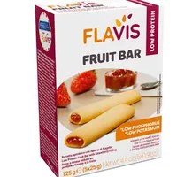 Mevalia Flavis Fruit Bar Barrette Aproteiche alla Fragola 125 g