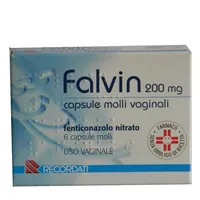 Falvin 200 mg 6 Capsule Molli Vaginali