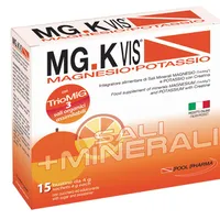 MG.K Vis Magnesio Potassio Arancia Integratore Sali Minerali 15 Bustine