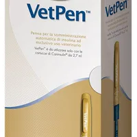 Intervet Vetpen Penna Insulina Veterinaria 0,5 UI - 8 UI Starter Kit Cani e Gatti Diabetici