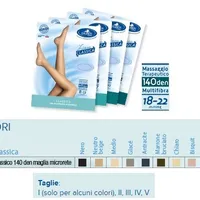 Sauber Linea Classica Collant 140 Den Colore Nero Taglia 3