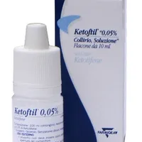 Ketoftil Collirio 0,05% Ketotifene 10 ml