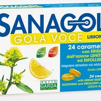 Phyto Garda Sanagol Gola Voce Gusto Limone 24 Caramelle