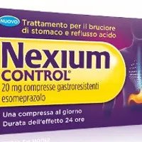 Nexium Control 20 Mg Esomeprazolo 14 Compresse Gastroresistenti