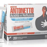 Digestivo Antonetto Acidità  e Reflusso Orosolubile 20 Bustine