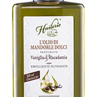 Huilerie Olio Di Mandorle Dolci Vaniglia E Macadamia Emolliente e Nutriente Corpo 300 ml