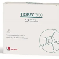 Tiobec 800 Integratore Metabolismo Energetico 10 Bustine Fast-Slow