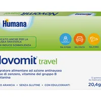 Humana Novomit Travel Integratore Anti Nausea 12 Gomme