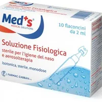 Med's Soluzione Fisiologica Aerosolterapia 10 Flaconcini