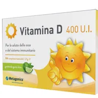 Metagenics Vitamina D 400 U.I. Integratore Sistema Immunitario E Ossa 84 Compresse