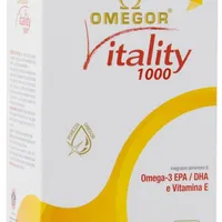 Omegor Vitality 1000 Integratore Omega3 EPA DHA 90 Capsule Molli