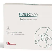 Tiobec 600 Integratore Metabolismo Energetico 16 Bustine Fast-Slow
