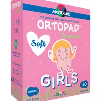 Ortopad Soft Girls Junior Cerotto Occlusore Per Bambine Per Terapie Ortottiche 20 Pezzi