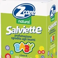 Zcare Natural Salviettine Baby Repellenti 10 Pezzi