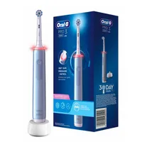 Oral-B Pro 3 Blu Sensitive Spazzolino Elettrico + 2 Refill