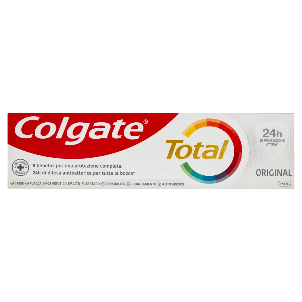Dentifricio Colgate Dent Total Prevenzione 75ml Prevenzione Carie e Protezione Totale