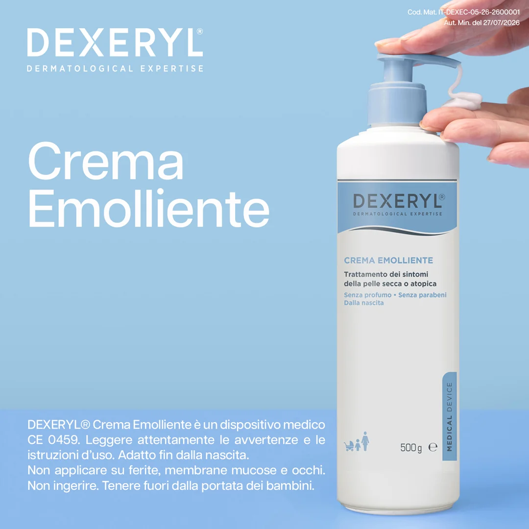 Dexeryl Crema Dermoprotettiva 500 g Per Pelle Secca