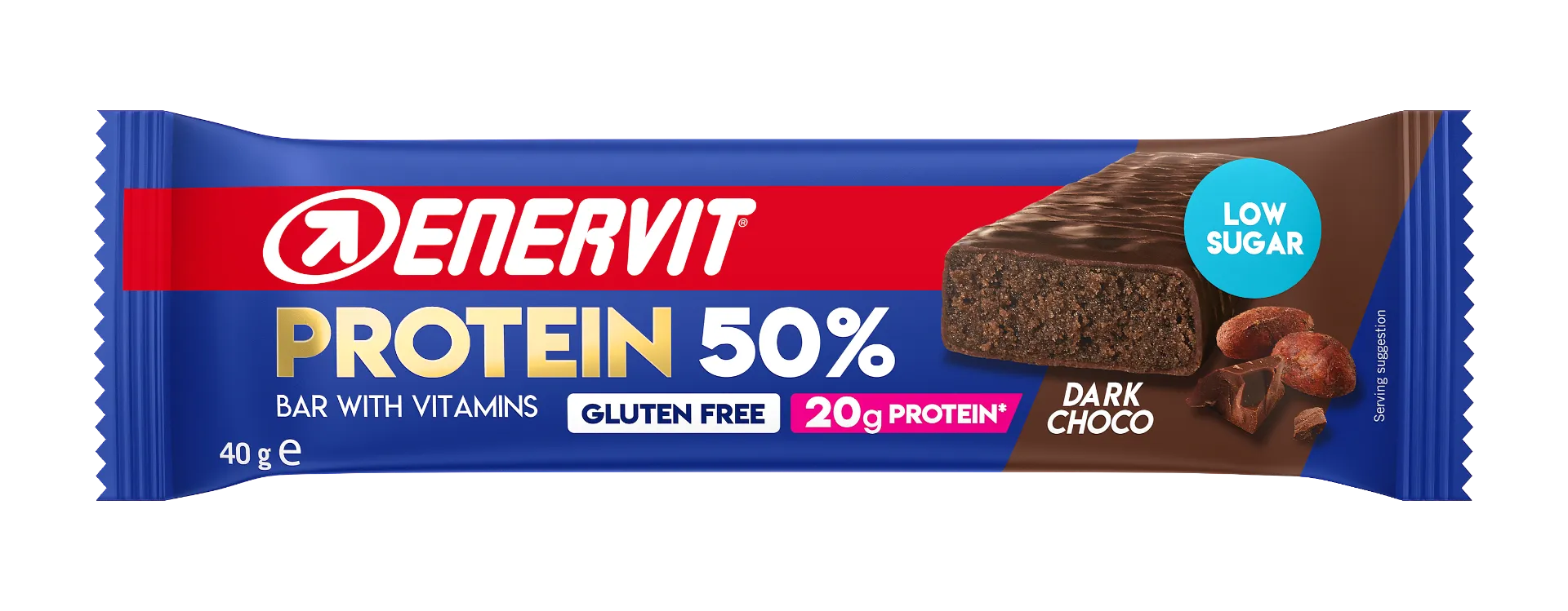 ENERVIT SPORT PROTEIN BAR 50% BARRETTA DARK CHOCOLATE 40 G