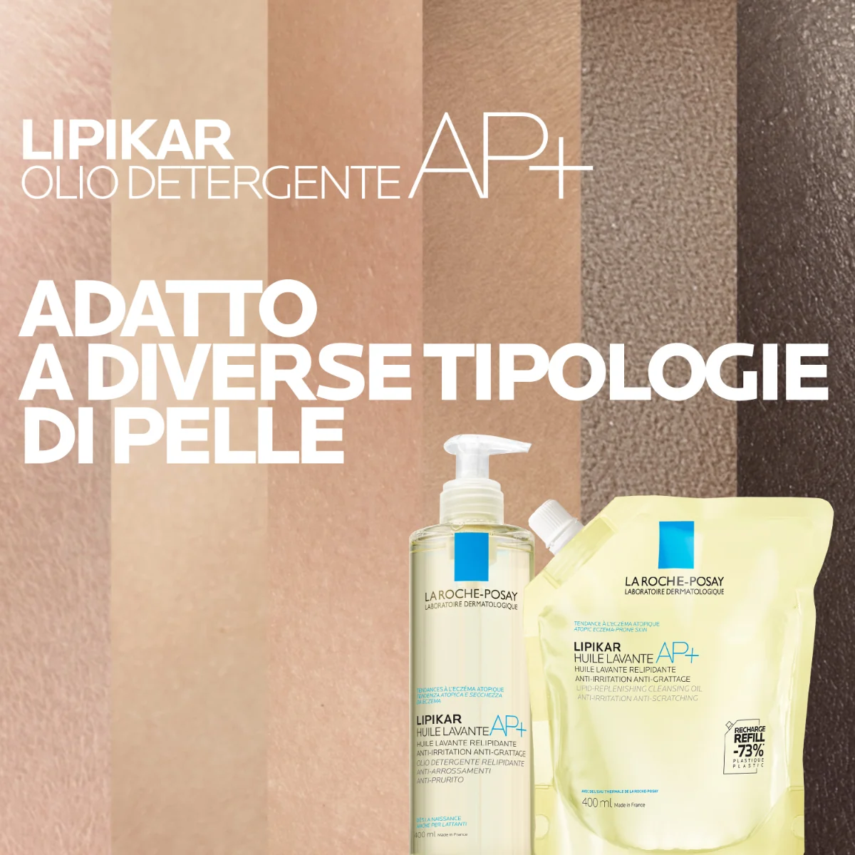 La Roche Posay Lipikar Olio Detergente 400 Ml Pelle sensibile