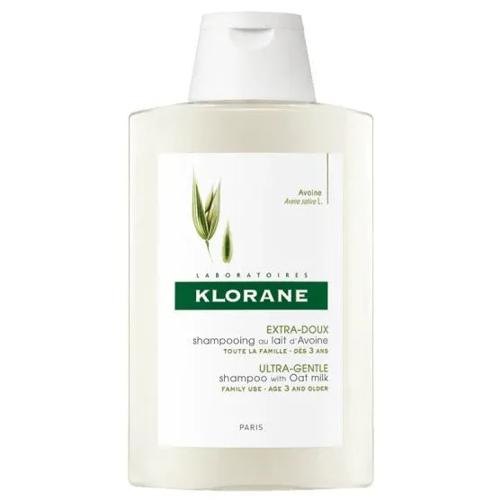 Klorane Shampoo Ultra-Gentile Latte D'Avena 400 ml Per Tutta la Famiglia