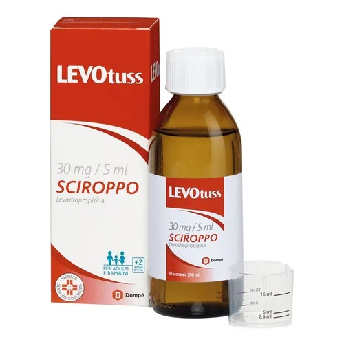 Levotuss Sciroppo 30 mg/5 ml 200 ml