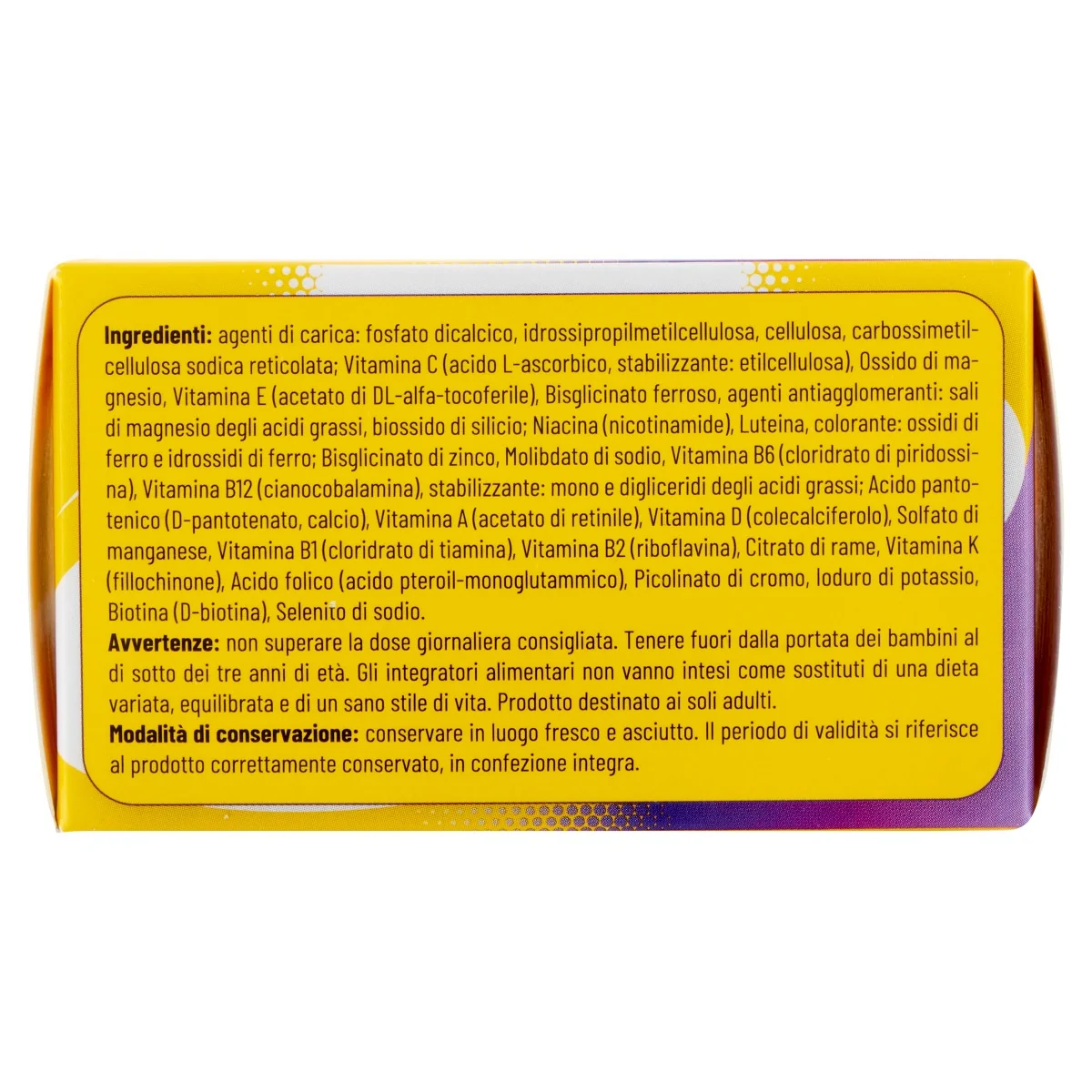 Equilibra Multivitamine & Minerali 50+ 30 Compresse Integratore Multivitaminico