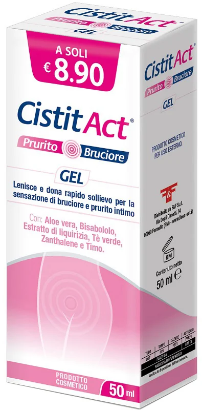 Cistit Act Gel Prurito Intimo 50 Ml