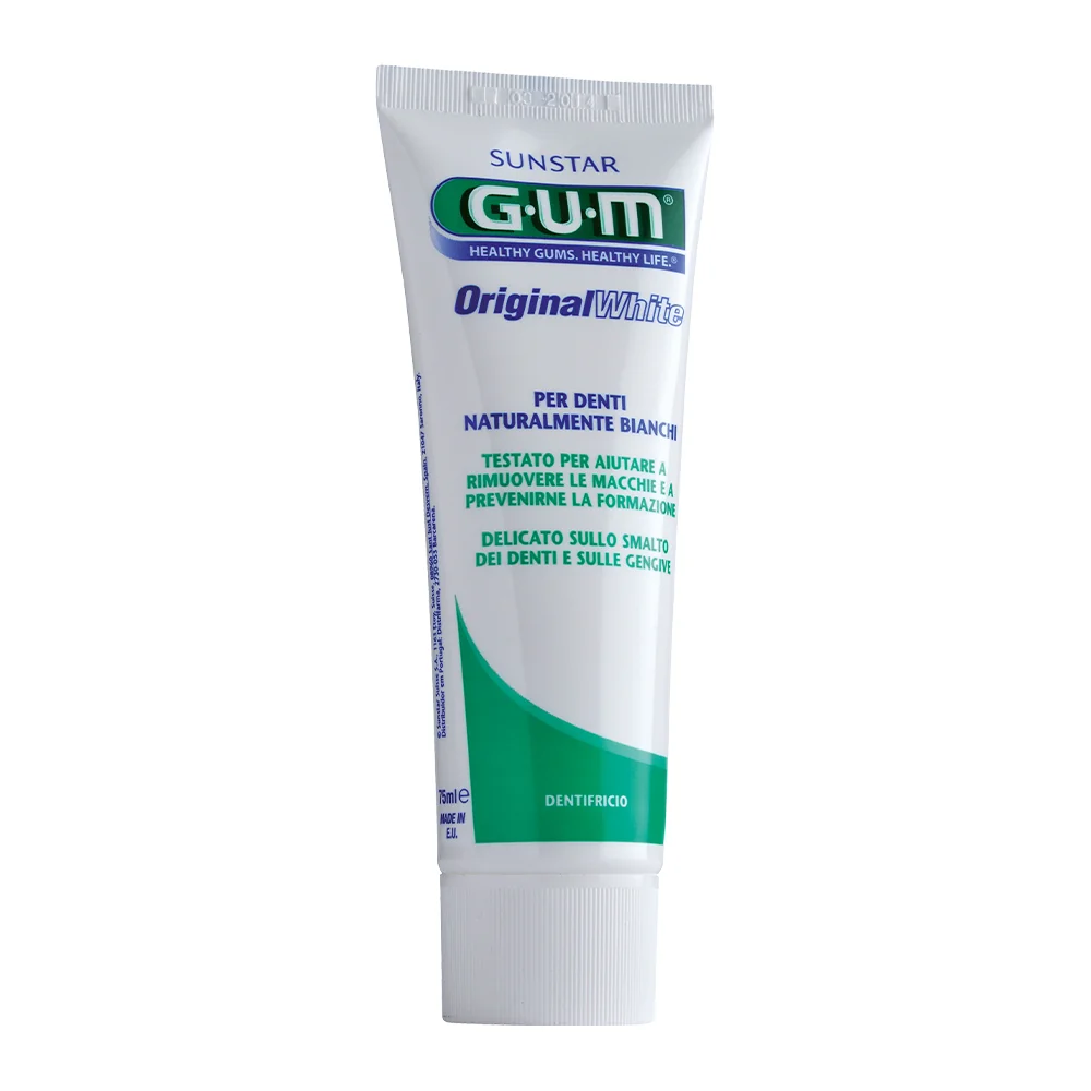 Gum Original White Dentifricio 75 ml Per Denti Bianchi