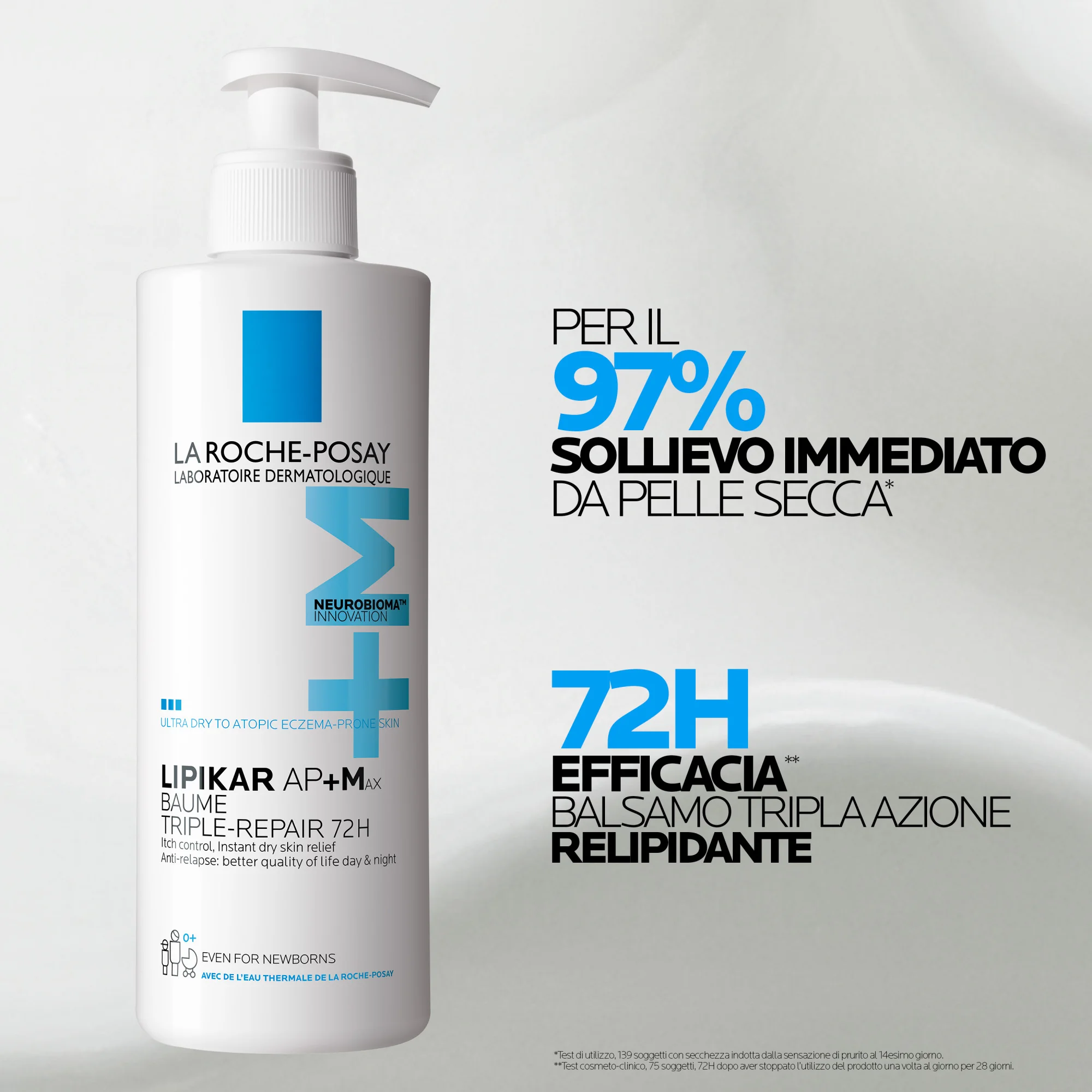 Lipikar Baume Ap+Max 400 Ml Balsamo Corpo Repilidante ad Azione Idratante