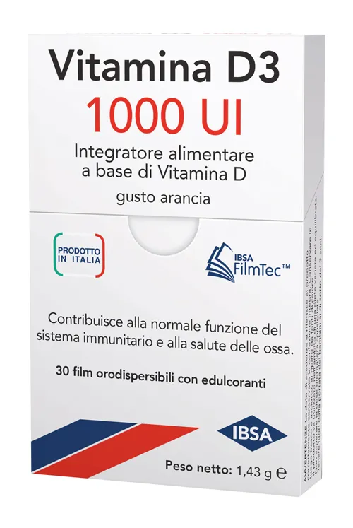 Ibsa Vitamina D3 1000Ui 30 Film