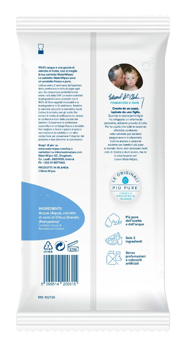 Waterwipes Bio Salviette 28Pz