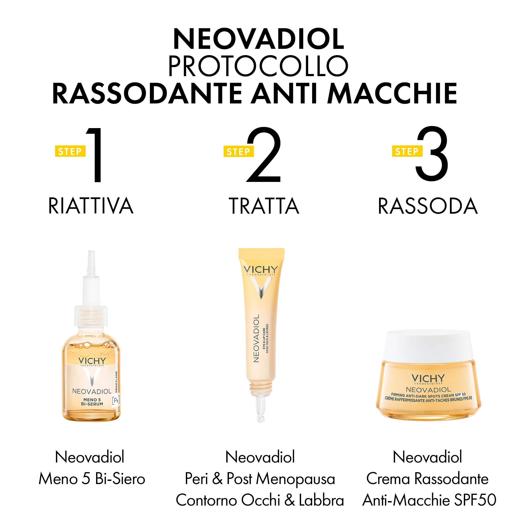 Vichy Neovadiol Crema Giorno 50 Ml Post-Menopausa,Rassodante, Anti-età