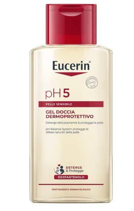 Eucerin Ph5 Gel Doccia 200 Ml Detergente Per Pelle Secca