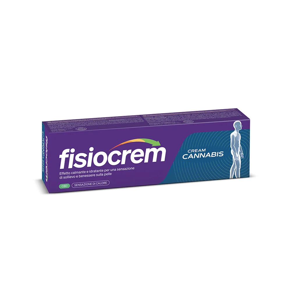 Fisiocrem Cannabis Crema 60 ml Azione Lenitiva