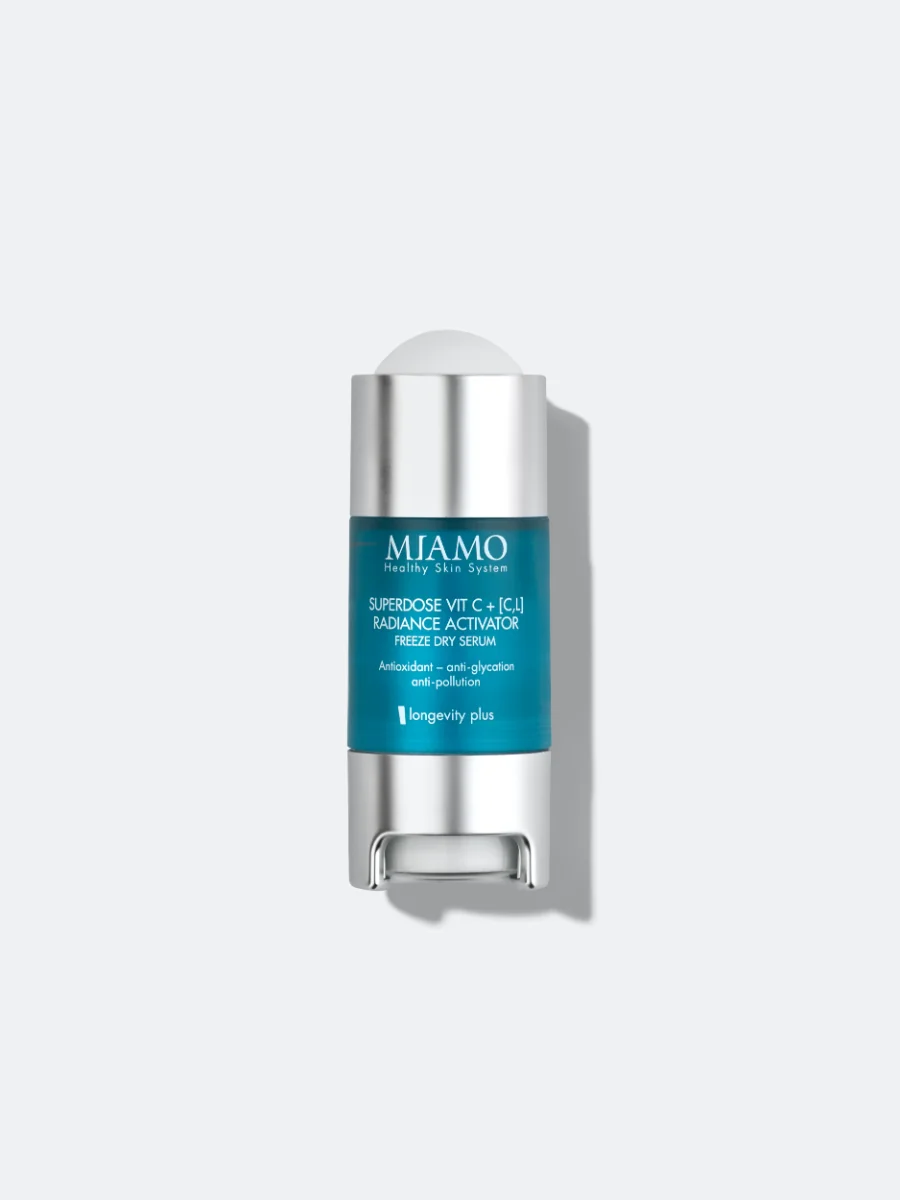 Miamo Longevity Plus Superdose Vitc C,L Radiance Activator Freeze Dry Serum 5 Ml