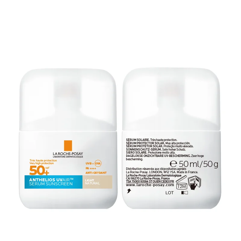 Anthelios UVAir Tinta Chiara SPF50+ 50ml Siero solare ad assorbimento rapido