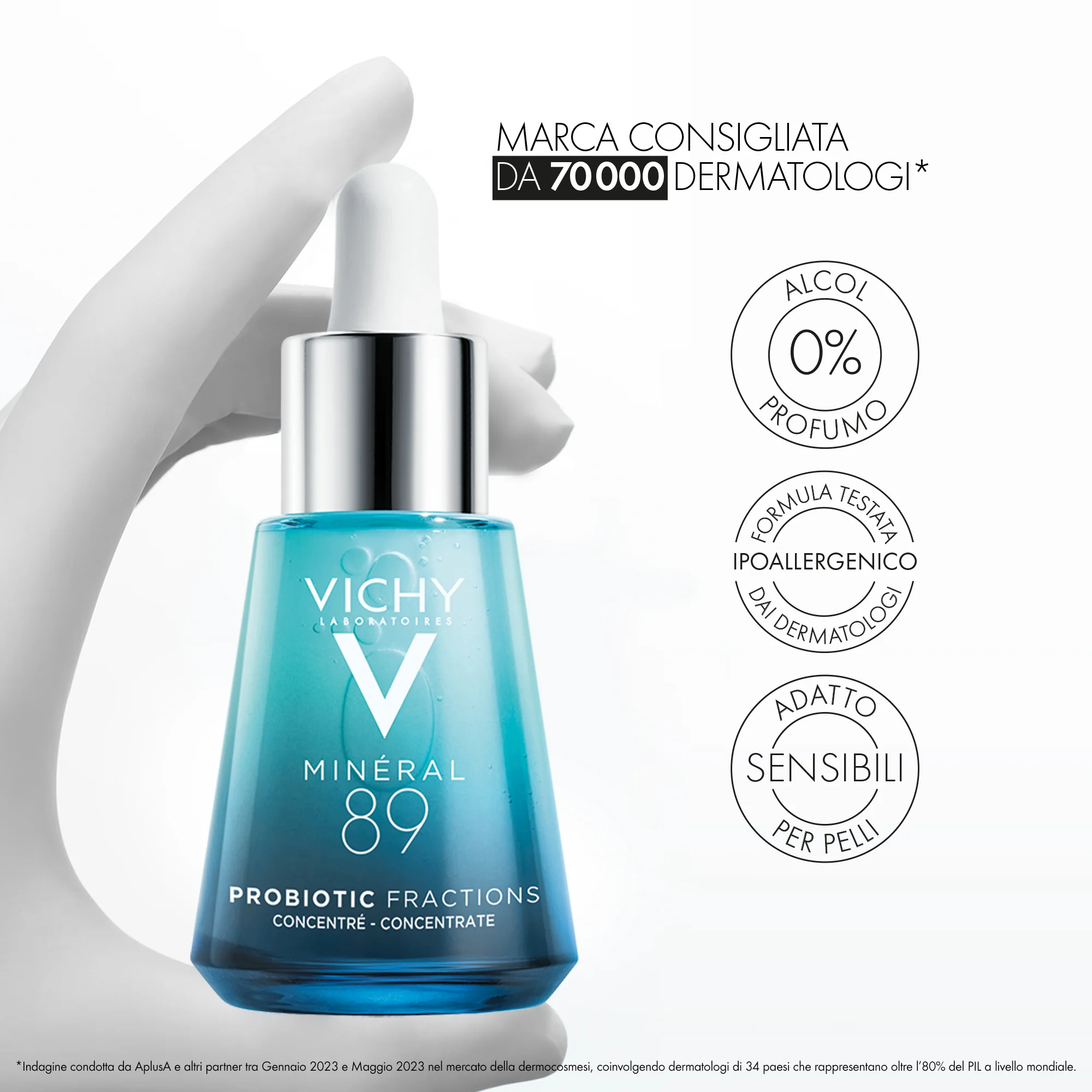 Vichy Minéral 89 Gel Occhi 15 Ml Fortificante e idratante