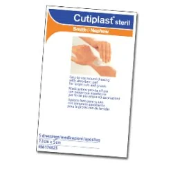 Cutiplast Cerotto Sterile TNT Per Ferite Post Operatorie 10X8 cm 5 Pezzi