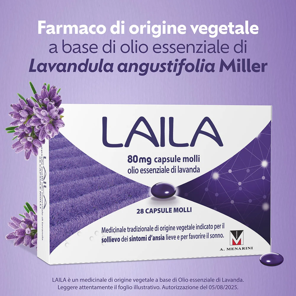 Laila 28 Capsule Molli Per Ansia Lieve