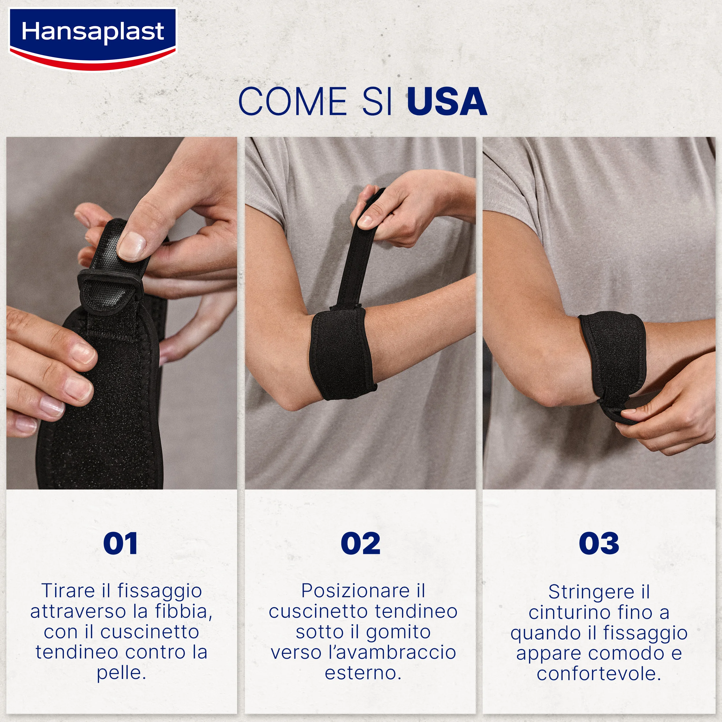Therapist's Choice Supporto Per Gomito Da Tennis – Con Cuscinetto In Silicone, Fodera Coolmax, Misura Universale, Fascia Elastica - 5