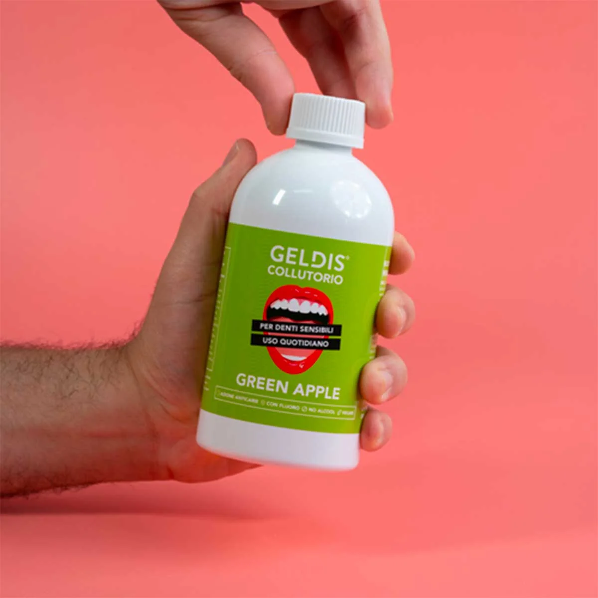 Geldis Collutorio Mela Verde 500 ml Igiene cavo orale
