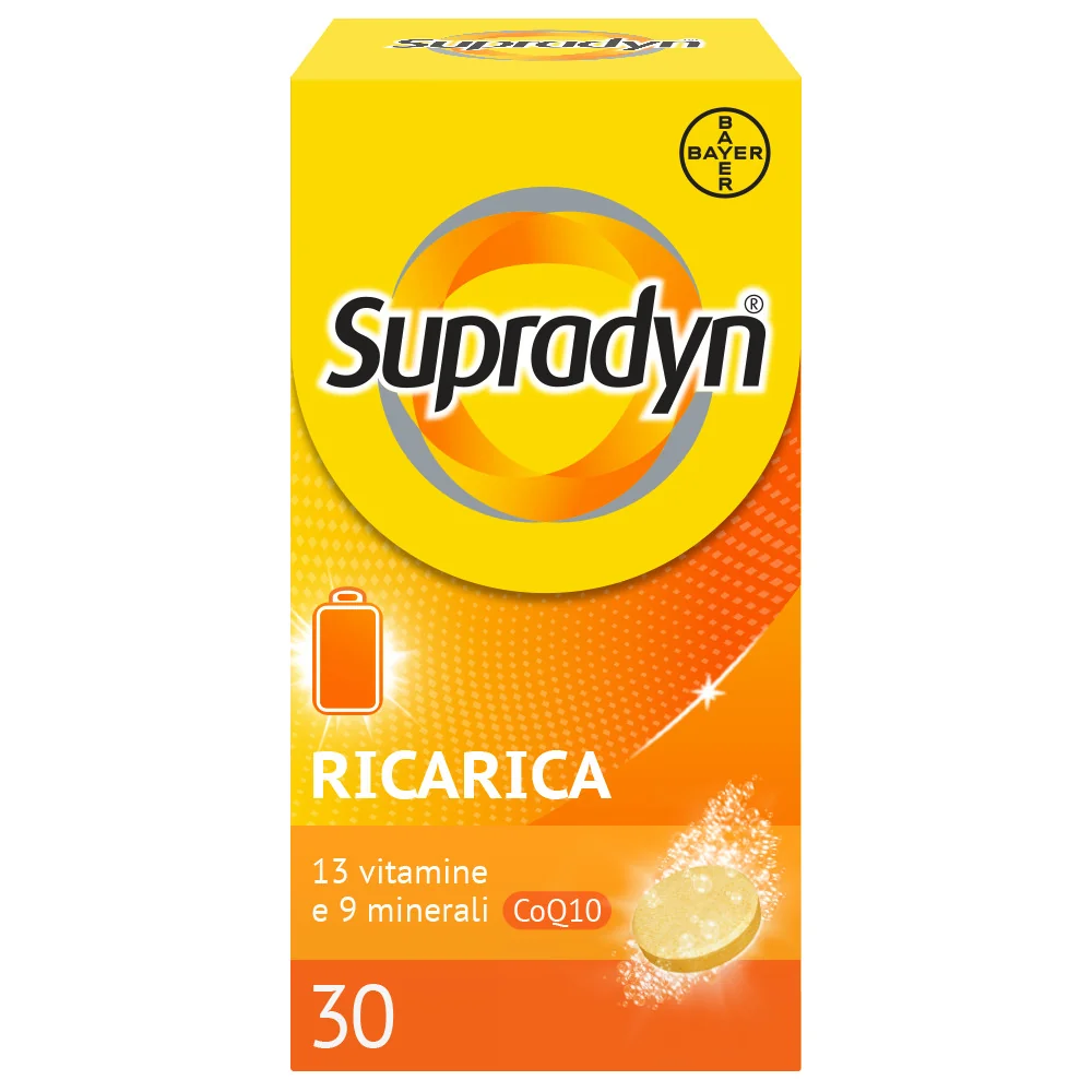 Supradyn Ricarica Integratore 30 Compresse Multivitaminico e Minerali