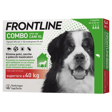 Frontline Combo 3 Pipette >40Kg Ca