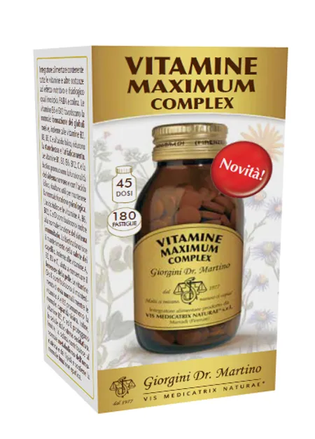 Vitamine Maximum Compl 180Past