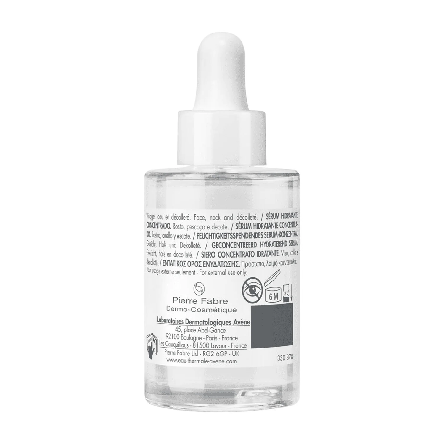 Eau Thermale Avene Hydrance Boost Siero Concentrato Idratante 30 ml Pelle Disidratata