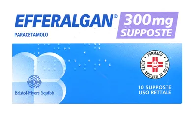 Efferalgan Bambini 300 mg Paracetamolo 10 Supposte