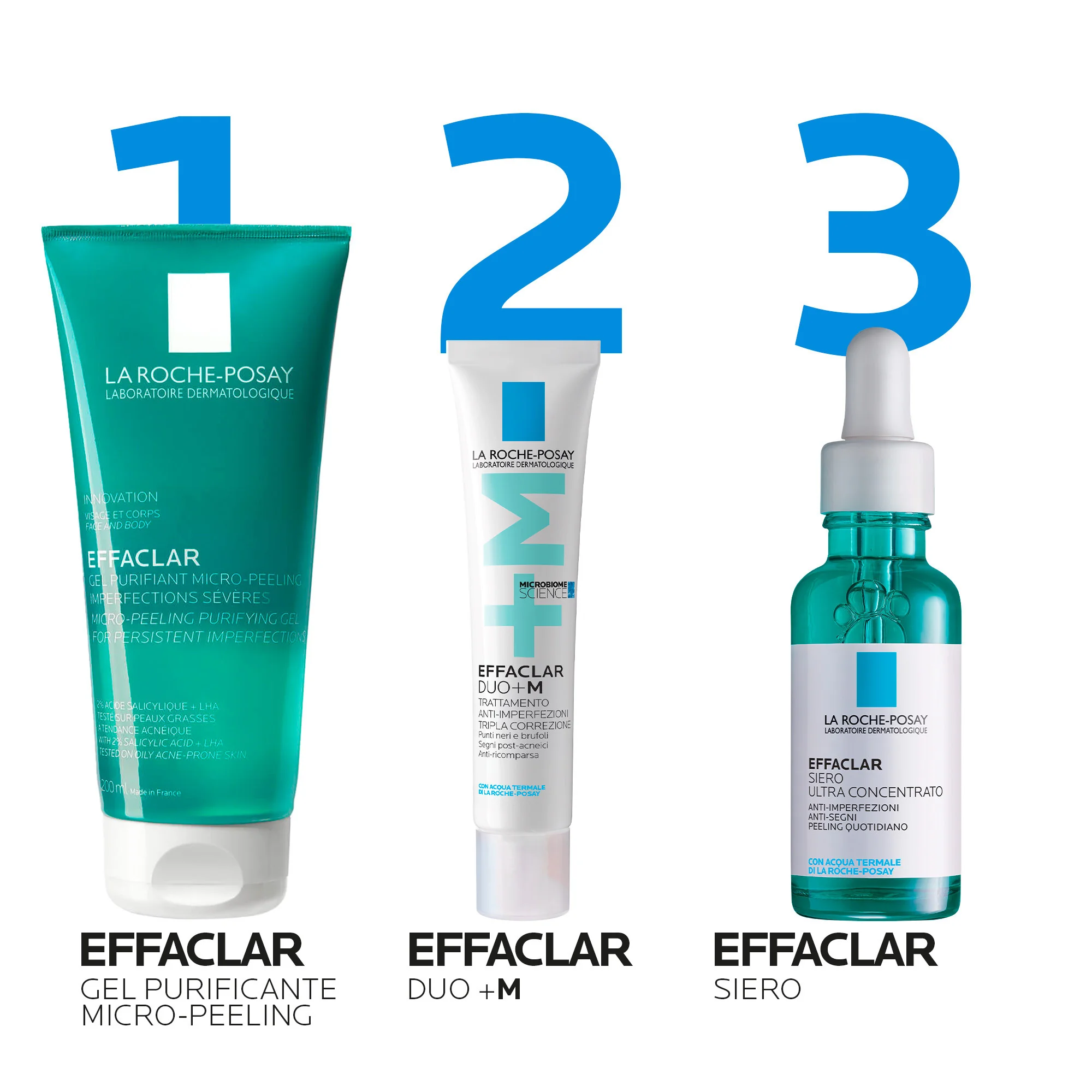 La Roche Posay Effaclar Gel Micro-Peeling 200 Ml Esfoliante delicato