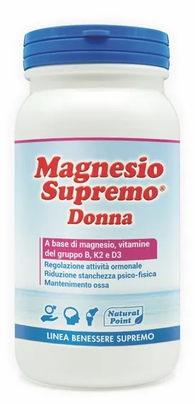 Magnesio Supremo Donna 150 g - Integratore Magnesio e Vitamine