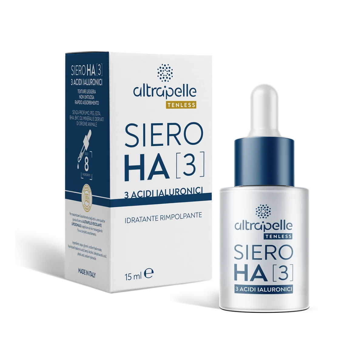 Altrapelle Tenless Siero Ha3 3 Acidi Ialuronici