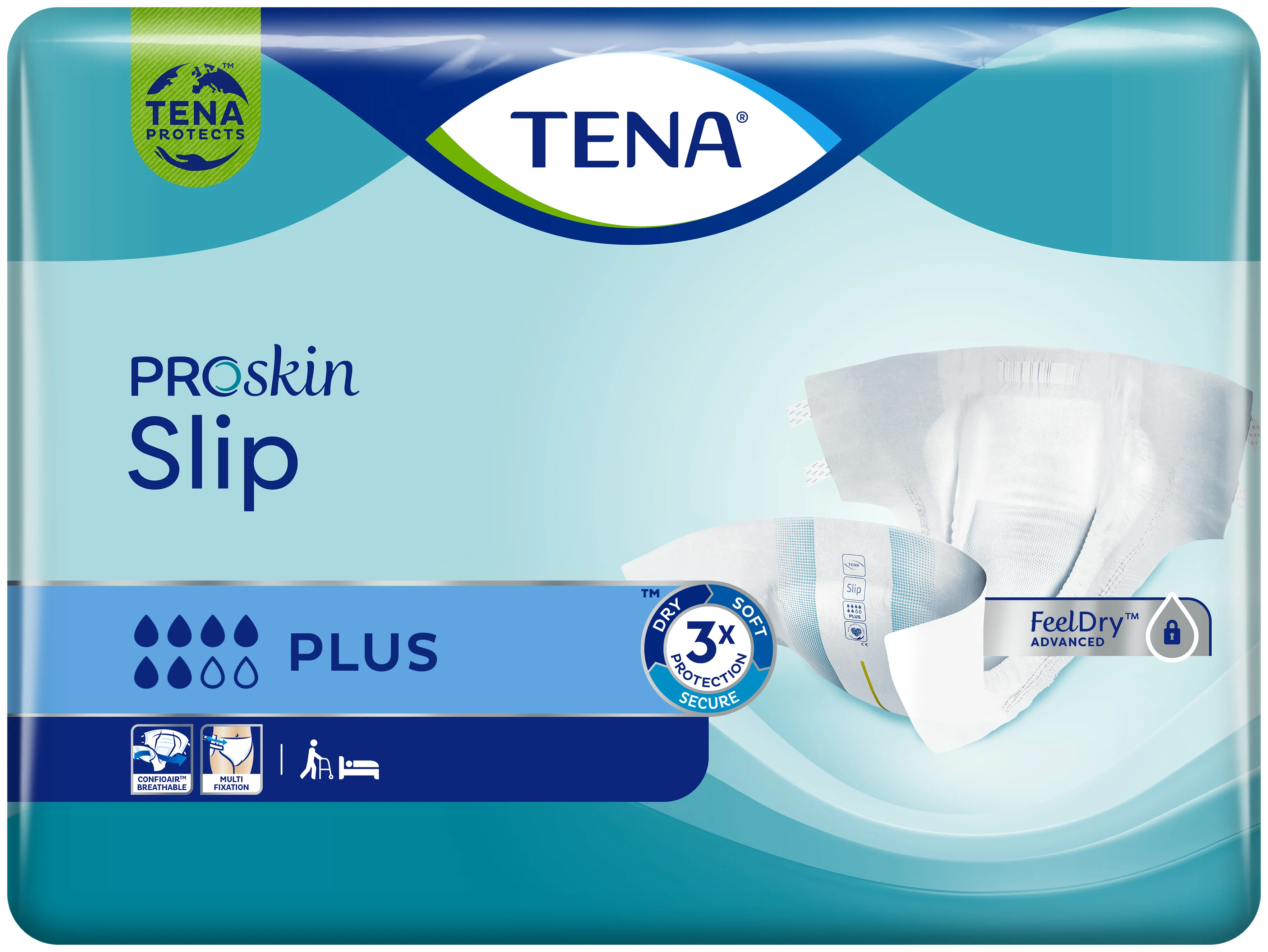 Tena Slip Plus L 10 Pezzi Pannoloni